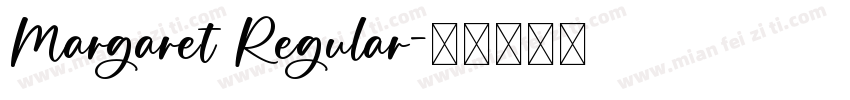 Margaret Regular字体转换